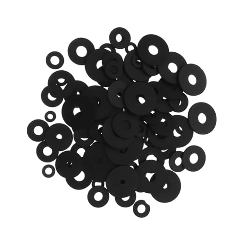 DOITOOL 120 Stück Teiliges Flacher Gummidichtungen für Haushaltsgeräte Vibrationsdämpfende Abriebfeste Unterlegscheiben aus Robustem Gummi Rutschfeste Pads zur Geräuschreduktion bei DOITOOL 120 Stück Teiliges Flacher Gummidichtungen für Haushaltsgeräte Vibrationsdämpfende Abriebfeste Unterlegscheiben aus Robustem Gummi Rutschfeste Pads zur Geräuschreduktion bei von DOITOOL