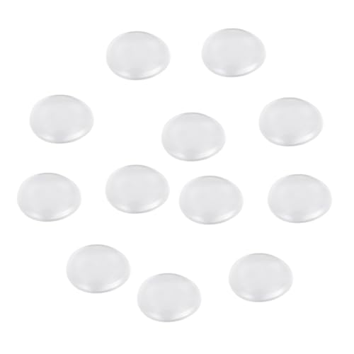 DOITOOL 12stücke Transparente Türstopper Silikon Wiederverwendbare Wandpuffer Zur Geräuschdämpfung Und Möbel Wandschutz Durchmesser Geräuschlos Und Langlebig von DOITOOL