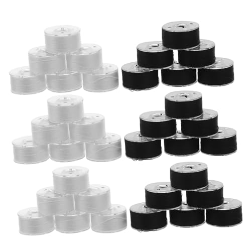 DOITOOL 144 Stück Vorgewickelte Polyester-stickgarn-spulen Kompatibel mit Meisten Stick Nähmaschinen Stabile Fadenführung für Heim Hobbyprojekte für Bekleidung Heimtextilien und Kreative DOITOOL 144 Stück Vorgewickelte Polyester-stickgarn-spulen Kompatibel mit Meisten Stick Nähmaschinen Stabile Fadenführung für Heim Hobbyprojekte für Bekleidung Heimtextilien und Kreative von DOITOOL