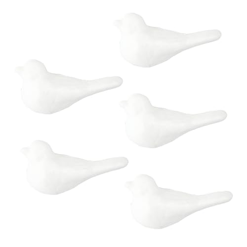 DOITOOL 15 Stck Teiliges Schaumstoff Vogel Deko Weiße DIY Vögel Robustem Sicherem Schaumstoff Bastelfiguren für Kreative Kunstprojekte und Weihnachtsdekoration DOITOOL 15 Stck Teiliges Schaumstoff Vogel Deko Weiße DIY Vögel Robustem Sicherem Schaumstoff Bastelfiguren für Kreative Kunstprojekte und Weihnachtsdekoration von DOITOOL