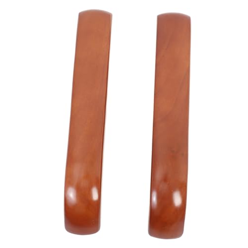 DOITOOL 1Paar Bürostuhl Armlehnen Polster aus Holz Ergonomische Stuhl Armlehnen für Büro Zuhause Langlebig und Bequem Armpolster für Optimalen Sitzkomfort Installieren von DOITOOL