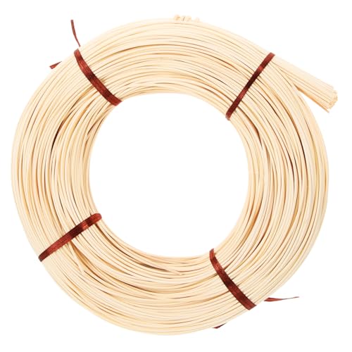 DOITOOL 1Rolle Hochfestes Rattan Webmaterial für Korbreparatur DIY Rattan Stuhl Reparatur Natürliches Rattan Möbelrestaurierung und Projekte von DOITOOL