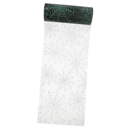 DOITOOL 1Rolle Organza Halloween Dekoration Vielseitiges DIY Bastelmaterial für Gruselige Effekte für Fenster und Türen Glitzerndes Design DOITOOL 1Rolle Organza Halloween Dekoration Vielseitiges DIY Bastelmaterial für Gruselige Effekte für Fenster und Türen Glitzerndes Design von DOITOOL