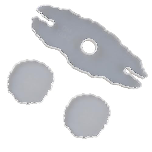 DOITOOL 1Satz DIY Kristall Tropfschale Silikonform für Weinglashalter und Untersetzer Unregelmäßige Epoxidharz Gießform für Kunstprojekte Teiliges DOITOOL 1Satz DIY Kristall Tropfschale Silikonform für Weinglashalter und Untersetzer Unregelmäßige Epoxidharz Gießform für Kunstprojekte Teiliges von DOITOOL