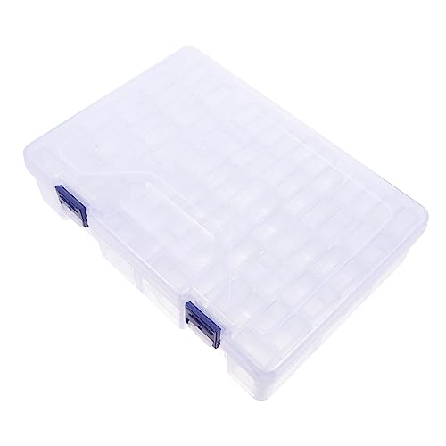 DOITOOL Aufbewahrungsbox Mit Fächern Transparent Pp-Material Für Pailletten Glitzer Diamanten Und Kleine Nailart-Artikel Mit Deckel Für Jedes Fach DOITOOL Aufbewahrungsbox Mit Fächern Transparent Pp-Material Für Pailletten Glitzer Diamanten Und Kleine Nailart-Artikel Mit Deckel Für Jedes Fach von DOITOOL