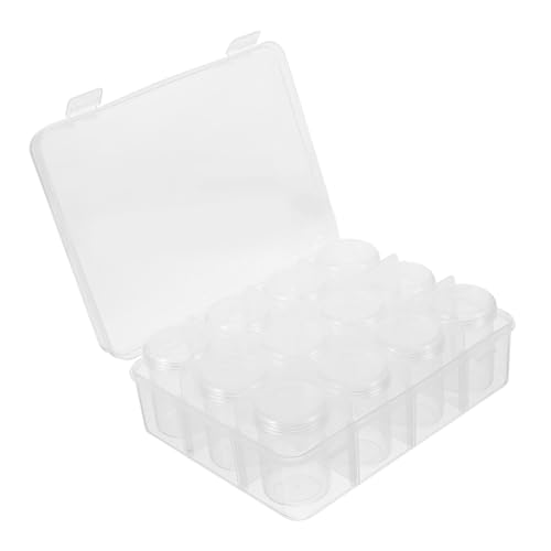 DOITOOL 1Satz Schmuckperlenbehälter Transparente Flaschen Für Lose Perlen Aufbewahrungsbox Robustem Für DIY Schmuckprojekte Und Einfaches von DOITOOL