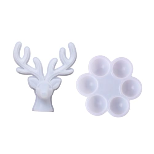 DOITOOL 1Satz Silikon Schmuck Aufbewahrungsbox Form Wiederverwendbare Kristallopoxid Silikonform für DIY Eier Schmuckkästen Holzständer Einzigartige von DOITOOL