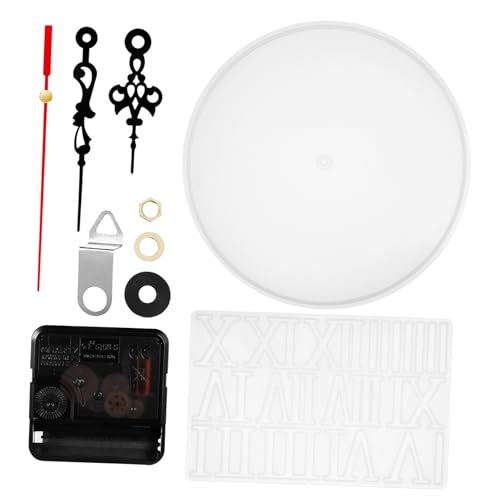 DOITOOL 1Satz Uhren Silikonform für Epoxidharz Uhr Formen für DIY Wanduhr mit Uhrwerk Vielseitig Einsetzbar für Heimdekoration und Robustes Silikonmaterial Einfache DOITOOL 1Satz Uhren Silikonform für Epoxidharz Uhr Formen für DIY Wanduhr mit Uhrwerk Vielseitig Einsetzbar für Heimdekoration und Robustes Silikonmaterial Einfache von DOITOOL