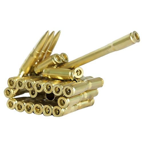 DOITOOL 1Stk Modelle Dekor Strand Wandtattoos Schreibtisch deko Geburtstagsgeschenk Panzerstatue klassisch schmücken Patronenhülse von DOITOOL