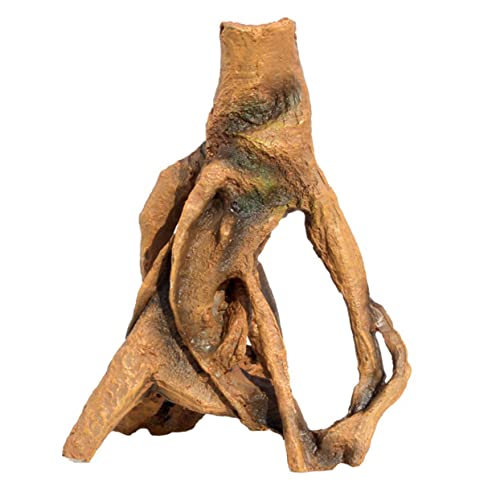 DOITOOL 1Stk Simulation Baumstamm Dekoration Harzstumpf Aquarium bastelset Pflanzendekor Harzstümpfe für Aquarien dekorativer Stumpf künstlich Kunsthandwerk Wurzel Zubehör von DOITOOL