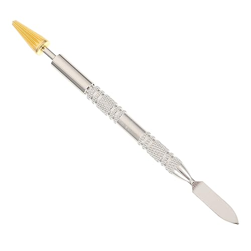 DOITOOL 1Stück Dual Use DIY Leder Ölapplikator Stift Multifunktionaler Lederfarbstoffstift für Handwerk zum Auftragen von Kleber und Ölen Lederoberflächen von DOITOOL
