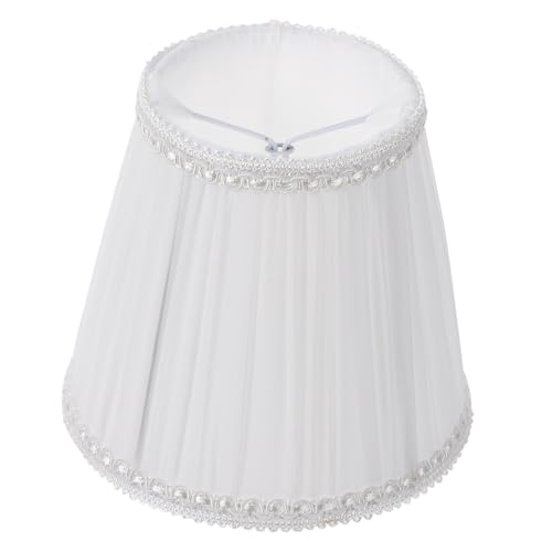 DOITOOL 1Stück Klassischer Lampenschirm für Deckenlampen Weiße Abdeckung für Hängelampe Tischlampe Stehlampe Robuste und Langlebige Konstruktion für Warmes Diffuses Licht von DOITOOL