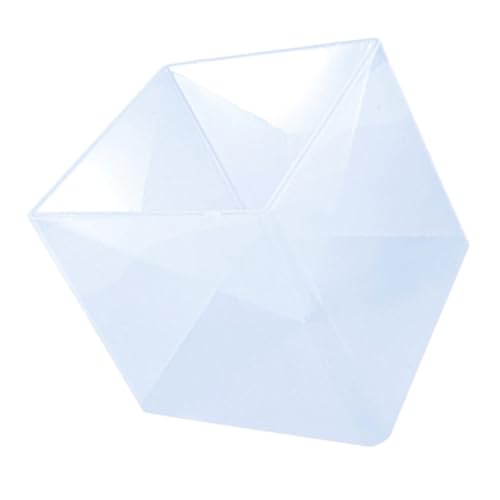 DOITOOL 1Stück Pyramidenform Silikonform für DIY Aufbewahrung Handgefertigte Organizer Box Gießform für Schmuck und Transparente Pyramidbox von DOITOOL