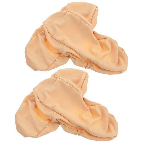 DOITOOL 2 Paare Computerhandschuhe Griffabdeckungen Für Bürostühle Dehnbarer Armlehnenbezug Für Stühle Drehbare Stuhlarmlehnenhülse Elastische Stuhlarmbezüge Beige Polyester DOITOOL 2 Paare Computerhandschuhe Griffabdeckungen Für Bürostühle Dehnbarer Armlehnenbezug Für Stühle Drehbare Stuhlarmlehnenhülse Elastische Stuhlarmbezüge Beige Polyester von DOITOOL