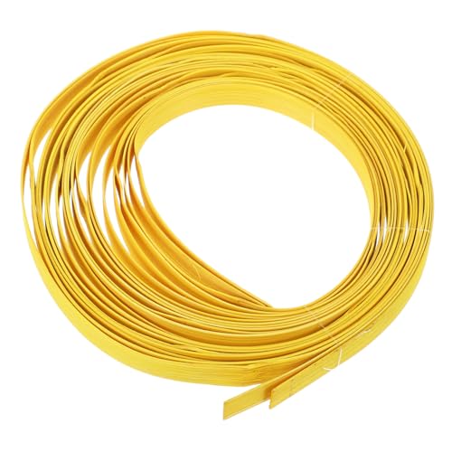 DOITOOL 2 Rollen Bambusstreifen geflochtener Korb selber Machen Webstreifen aus Bambus Korbflechtset Bambuswebprodukte DIY Holzleiste Korbflechten Zubehör Korbwaren Yellow DOITOOL 2 Rollen Bambusstreifen geflochtener Korb selber Machen Webstreifen aus Bambus Korbflechtset Bambuswebprodukte DIY Holzleiste Korbflechten Zubehör Korbwaren Yellow von DOITOOL