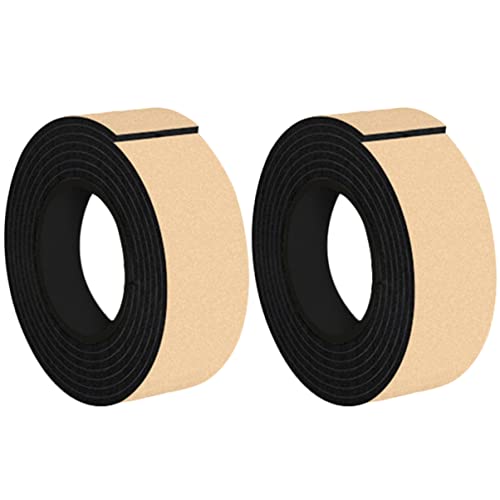 DOITOOL 2 Rollen Möbel Schutzmatte Waschmaschinen Vibration Dämpfer Selbstklebend rutschfest Breit für Stuhlbeine und Möbelbeine Vielseitig Einsetzbar und Kratzreduzierend von DOITOOL