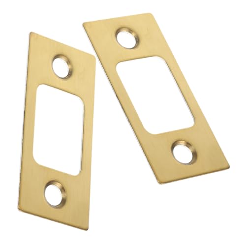 DOITOOL 2 STÜCK Schließblech aus Edelstahl für Zimmertüren Deadbolt Lock Hardware Stabile Riegel eckplatte Einfache Montage Langlebige Türverriegelung für Büro und Zuhause DOITOOL 2 STÜCK Schließblech aus Edelstahl für Zimmertüren Deadbolt Lock Hardware Stabile Riegel eckplatte Einfache Montage Langlebige Türverriegelung für Büro und Zuhause von DOITOOL