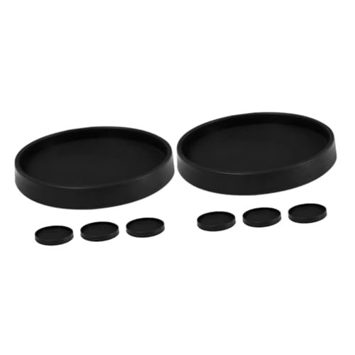 DOITOOL 2 Sätze 2 Sets Möbelmatten Filzgleiter Für Möbelfüße Sofastopper Rollen Für Möbel Stuhlschutz Couchtischbeine Stuhlkappen Kaffeebar Tablett Couch Heimdekor 4 Stück * 2 von DOITOOL