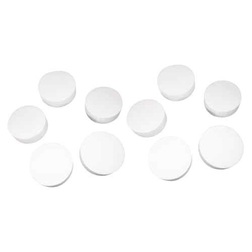 DOITOOL 2 Sätze Baolilong Schaumscheibe Kuchen Liefert Kuchenformer Kuchenteller Aus Schaumstoff Kuchenplatten Kuchenschaumblech Styroporschaum Weiß 5 Stück * 2 von DOITOOL