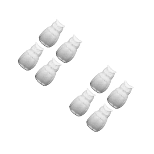 DOITOOL 2 Sätze DIY Bastelset Hochwertigem Für Selbst Gestaltbare Figuren Für Kunstprojekte Und Feierlichkeiten 4 Stück * 2 von DOITOOL