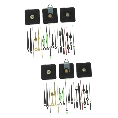 DOITOOL 2 Sätze Digitaler Alarm Batteriealarm Uhren Für Wohnzimmer Lukenalarm Kontrolliert Uhrwerke Geführte Uhr Mechanismus Digitaler Wecker Mechanismen Retro Digitale Wanduhr Tag Plastik von DOITOOL
