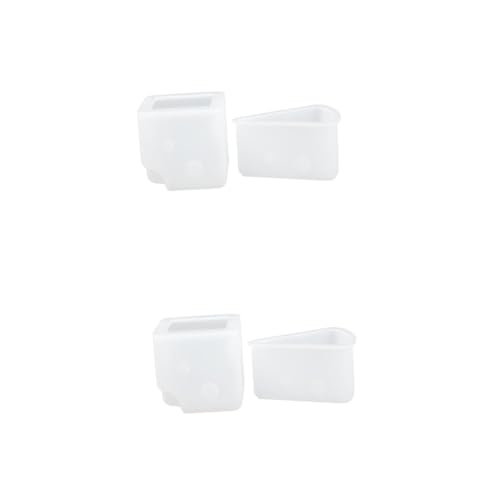 DOITOOL 2 Sätze Diy Silikonform Für Seifenherstellung Teiliges Mit Käsedesign Wiederverwendbar Antihaftbeschichtet Für Kreative Handwerksprojekte Und Leicht Zu Reinigen 2 Stück * 2 von DOITOOL