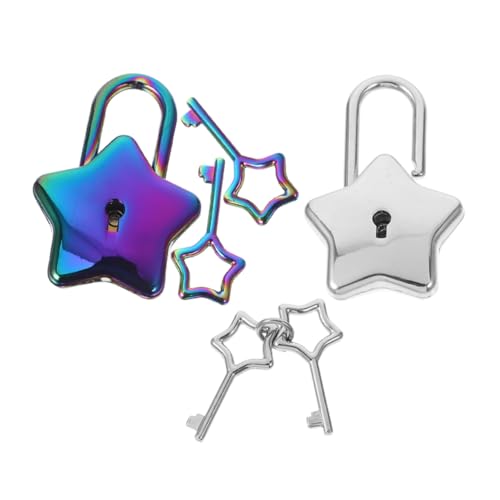 DOITOOL 2 Sätze Padlock mit Schlüssel Tragbarer Dekorativer Schloss für Notizbuch Tagebuch Schmuckbox Diy Zubehör Sicherer Schutz für Schule Büro und Reisen DOITOOL 2 Sätze Padlock mit Schlüssel Tragbarer Dekorativer Schloss für Notizbuch Tagebuch Schmuckbox Diy Zubehör Sicherer Schutz für Schule Büro und Reisen von DOITOOL