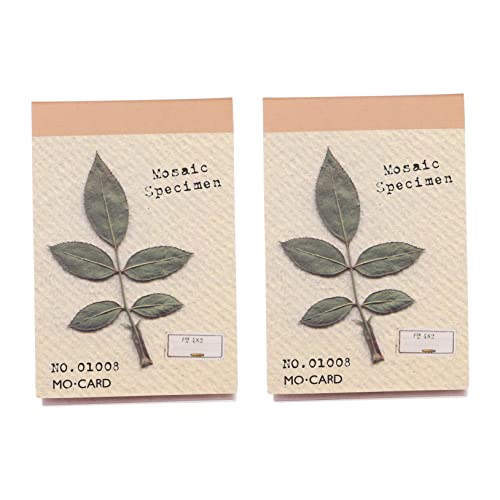 DOITOOL 2 Sätze Pflanzen Notizpapier Dekoratives Bastelpapier für DIY Projekte Handgefertigte Notizen für Scrapbooking und Persönliches Journaling DOITOOL 2 Sätze Pflanzen Notizpapier Dekoratives Bastelpapier für DIY Projekte Handgefertigte Notizen für Scrapbooking und Persönliches Journaling von DOITOOL
