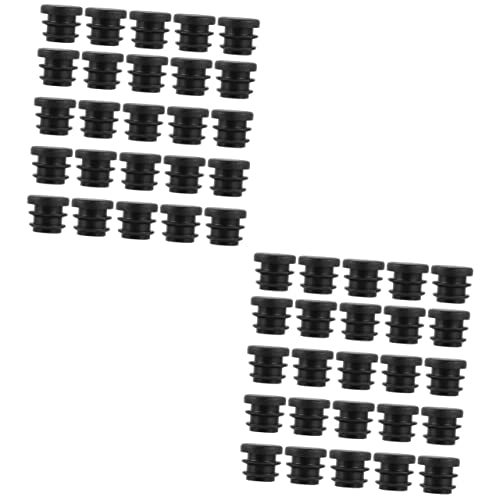 DOITOOL 2 Sätze Stuhlpolsterstecker Beine Für Tisch Türstopper Bananenstecker Plastikdeckel Stuhlbeine Überzieher Beinstöpsel Für Möbel Endkappe Für Möbelbeinstecker Black 100 Stück * 2 DOITOOL 2 Sätze Stuhlpolsterstecker Beine Für Tisch Türstopper Bananenstecker Plastikdeckel Stuhlbeine Überzieher Beinstöpsel Für Möbel Endkappe Für Möbelbeinstecker Black 100 Stück * 2 von DOITOOL