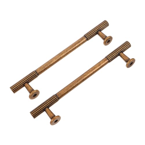 DOITOOL 2 Sätze Vintage Cabinet Door Pulls aus Zinklegierung Retro Schubladengriffe für Kleiderschrank Kommode Küchenschränke Robuste Möbelgriffe im Antikstil von DOITOOL