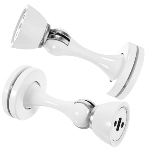 DOITOOL 2 Stck Magnetischer Türstopper aus Edelstahl Bodenmontage mit Starker Magnetkraft Wand und Möbelschonend Modernes Design Einfache Installation für Wohn und Arbeitsräume von DOITOOL