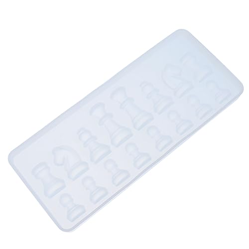 DOITOOL 2 Stck. Schach Figuren Silikonform Kreative Backform für Schokolade Vielseitig für Eiswürfel Kekse Jelly Süßigkeiten für Diy Projekte und Backliebhaber von DOITOOL
