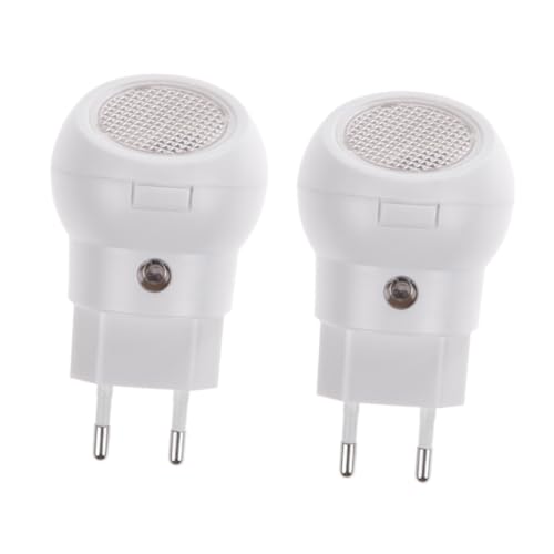 DOITOOL 2 Stück 360 Led-nachtlicht Wandleuchte Led-wand-nachtlicht Weiß Perlmutt Combo-platte DOITOOL 2 Stück 360 Led-nachtlicht Wandleuchte Led-wand-nachtlicht Weiß Perlmutt Combo-platte von DOITOOL