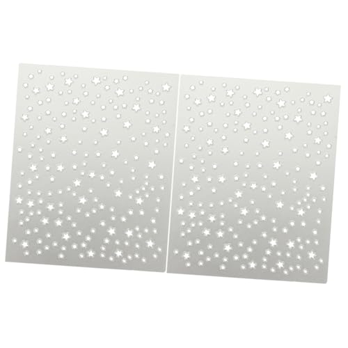 DOITOOL 2 Stück DIY Sternen Schneideform Bastelschablone für Embossing für Scrapbooking und Dekoration Leicht und Tragbar Perfektes Werkzeug für DIY Projekte DOITOOL 2 Stück DIY Sternen Schneideform Bastelschablone für Embossing für Scrapbooking und Dekoration Leicht und Tragbar Perfektes Werkzeug für DIY Projekte von DOITOOL
