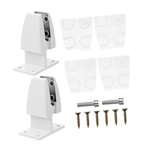 DOITOOL 2 Stück Desktop Blenden Clip Panel Verstellbare Bildschirm Trennwandklemme Schreibtisch Trennwand Mehrere Halterungen Schutz Schreibtisch Bildschirmunterstützung Zubehör von DOITOOL