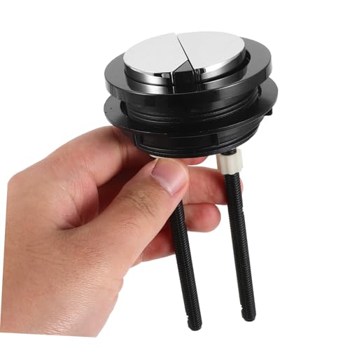 DOITOOL 2 Stück Dual Flush Toilettenspülknopf Wc Wasserbehälter Ersatz Push Button aus Langlebigem Abs Einfache Montage Geeignet für Haushalte und Hotels Zufällige Farbe Zufällige Farbe von DOITOOL
