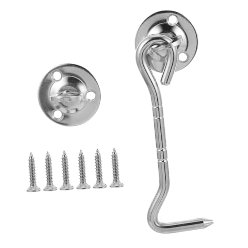 DOITOOL 2 Stück Edelstahl Fensterhaken Winddicht Robuster Old fashioned Haken Für Türen Fenster Anwendung Praktisch Und Langlebig DOITOOL 2 Stück Edelstahl Fensterhaken Winddicht Robuster Old fashioned Haken Für Türen Fenster Anwendung Praktisch Und Langlebig von DOITOOL