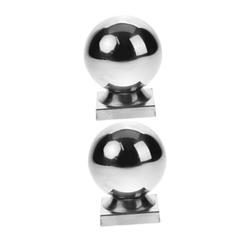 DOITOOL 2 Stück Edelstahl Handlaufkugel Rundes Design Rostfreier Pfostenabschluss Mit Modernem Look Langlebiges Treppengeländer Zubehör Für Innenbereiche Leicht Zu Montieren DOITOOL 2 Stück Edelstahl Handlaufkugel Rundes Design Rostfreier Pfostenabschluss Mit Modernem Look Langlebiges Treppengeländer Zubehör Für Innenbereiche Leicht Zu Montieren von DOITOOL