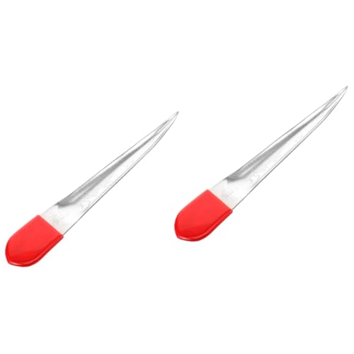 DOITOOL 2 Stück Edelstahl -Stahl -Messer Weidenkorb Leute Möbel Stock Rattan-Reparatur Fix Werkzeug Reparatur von Korbgeflecht Korb reparieren Korbreparaturrattan Rostfreier Stahl von DOITOOL
