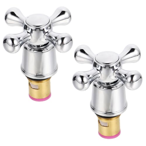 DOITOOL 2 Stück Ersatz Wasserhahn Knauf Griff Kalt Heiß Wasserhahn Kreuzgriff für Waschbecken Küche Badezimmer Victoria Stil Rostfrei Langlebig Einfache Montage Zufällige Zufällige Farbe DOITOOL 2 Stück Ersatz Wasserhahn Knauf Griff Kalt Heiß Wasserhahn Kreuzgriff für Waschbecken Küche Badezimmer Victoria Stil Rostfrei Langlebig Einfache Montage Zufällige Zufällige Farbe von DOITOOL