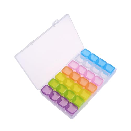 DOITOOL 2stücke Fach Transparenter Aufbewahrungsbehälter Aus Kunststoff Zerlegbar Für Schmuck Und Pillen Aufbewahrungsbox Zum Selbermachen Leicht Und Tragbar DOITOOL 2stücke Fach Transparenter Aufbewahrungsbehälter Aus Kunststoff Zerlegbar Für Schmuck Und Pillen Aufbewahrungsbox Zum Selbermachen Leicht Und Tragbar von DOITOOL