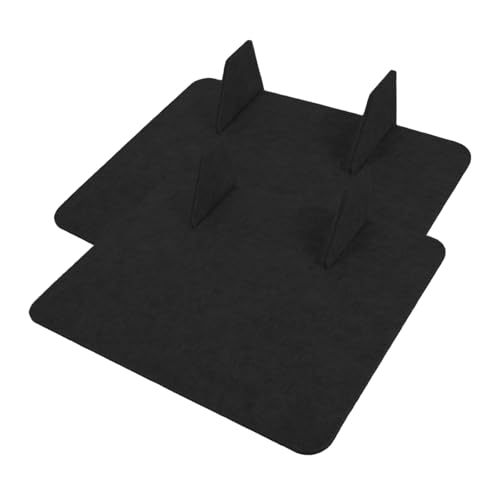 DOITOOL 2 Stück Akustische Schreibtischtrennwand 30x40cm Schallabsorbierende Sichtschutzplatte Freistehend Für Büros Und Klassenräume Lärmreduzierend von DOITOOL