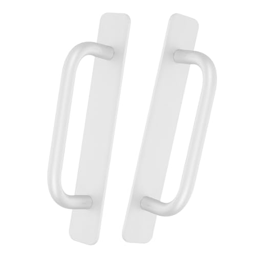 DOITOOL 2 Stück Griff Aus Aluminiumlegierung Scheunentorgriff Zum Aufkleben Türgriffe Tür Und Fenstergriffe Schiebetürgriffe Aus Legierung Terrassenschiebetürgriff Balkontürgriff von DOITOOL