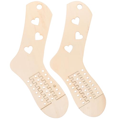 DOITOOL 2stücke Holz Socken Spanner Für Stricken Diy Socken Former Aus Holz Strumpf Präsentations Modelle Hölzerne Strick Halter Spanner Zum Stricken DOITOOL 2stücke Holz Socken Spanner Für Stricken Diy Socken Former Aus Holz Strumpf Präsentations Modelle Hölzerne Strick Halter Spanner Zum Stricken von DOITOOL