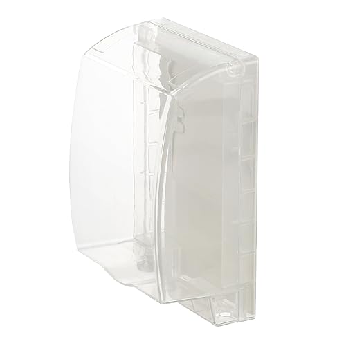 DOITOOL 2 Stück Box 86 Abs-material Steckdosenbox Spritzschutz Steckdosenabdeckung Home Steckdosenabdeckung Für Küche Wohnzimmer Restaurant Badezimmer von DOITOOL