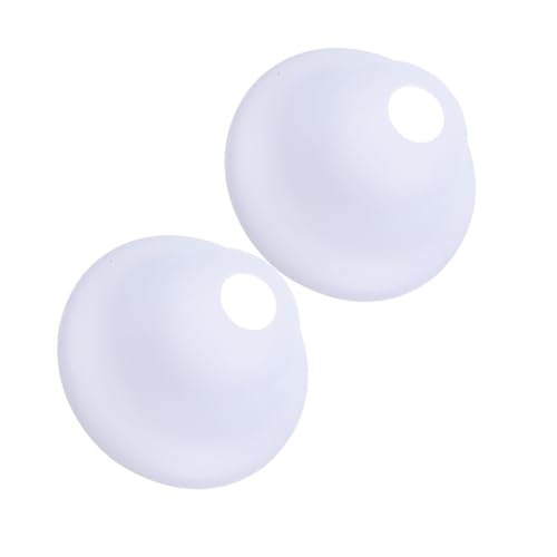 DOITOOL 2 Stück Kunststoff Lampenschirme Ersatz Lampenschirm für Stehlampe und Wandlampe Passend Wohn Geschäftsräume Modernes Design Weiches Licht Diffusor von DOITOOL