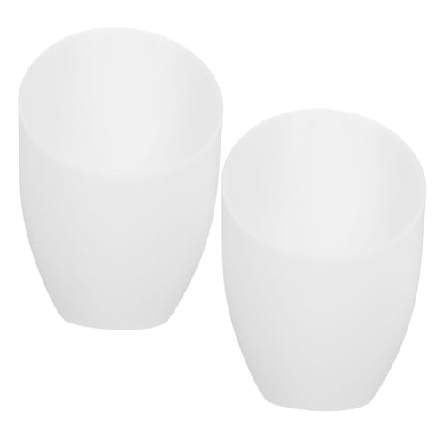 DOITOOL 2 Stück Kunststoff Lampenschirme für Fassung Dekorative Lampenabdeckung mit Einzigartigem Bügel design Geeignet für Stehlampen und Deckenleuchten Einfach zu Montieren Weiß DOITOOL 2 Stück Kunststoff Lampenschirme für Fassung Dekorative Lampenabdeckung mit Einzigartigem Bügel design Geeignet für Stehlampen und Deckenleuchten Einfach zu Montieren Weiß von DOITOOL