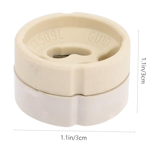 DOITOOL 2 Stück Lampenfassung mit Halterung Universeller Deckenlampenhalter Langlebiger Lichtsockel mit Kabeldurchführung Geeignet für Wandlampen und Kronleuchter DOITOOL 2 Stück Lampenfassung mit Halterung Universeller Deckenlampenhalter Langlebiger Lichtsockel mit Kabeldurchführung Geeignet für Wandlampen und Kronleuchter von DOITOOL