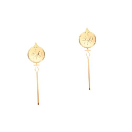 DOITOOL 2 Stück Metallpendel Ersatz für Wanduhr Hochwertiges Wanduhr Zubehör Präziser Quarzuhr DIY Reparaturteil Langlebiger Ersatzpendel mit Elegantem Design von DOITOOL