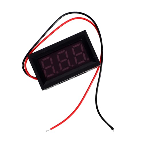 DOITOOL 2 Stück Mini LED Digital Spannungsmesser Display Hohe Präzision Industrie Spannungsprüfer Kompakt Tragbar für Schaltkreisprüfung und Gerätekalibrierung DOITOOL 2 Stück Mini LED Digital Spannungsmesser Display Hohe Präzision Industrie Spannungsprüfer Kompakt Tragbar für Schaltkreisprüfung und Gerätekalibrierung von DOITOOL